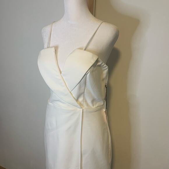 Superdown Kacey blazer white mini dress size L NWT - Picture 4 of 13